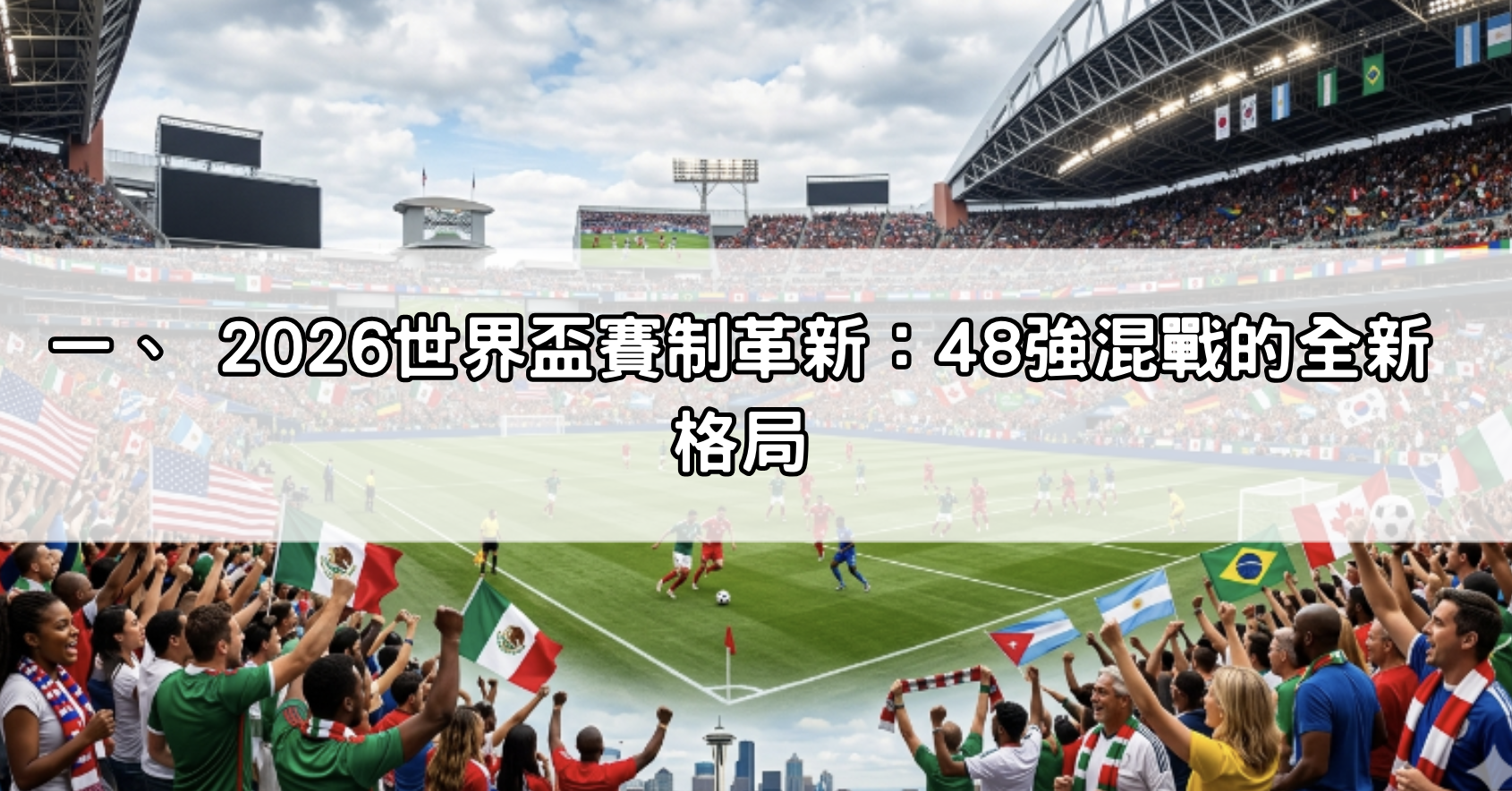 2026世界盃賽制革新